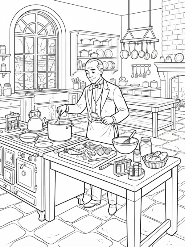 Alfred in the Kitchen