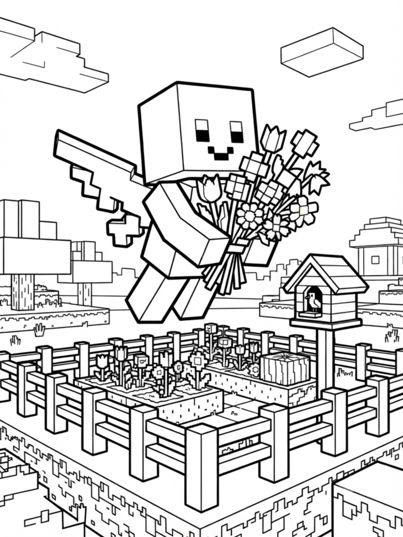 Allay Collecting Flowers