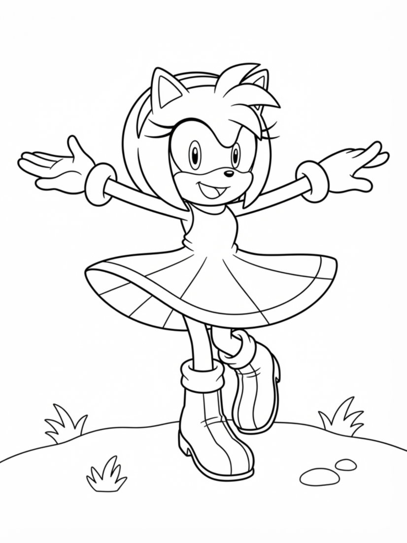 Amy Doing a Dance