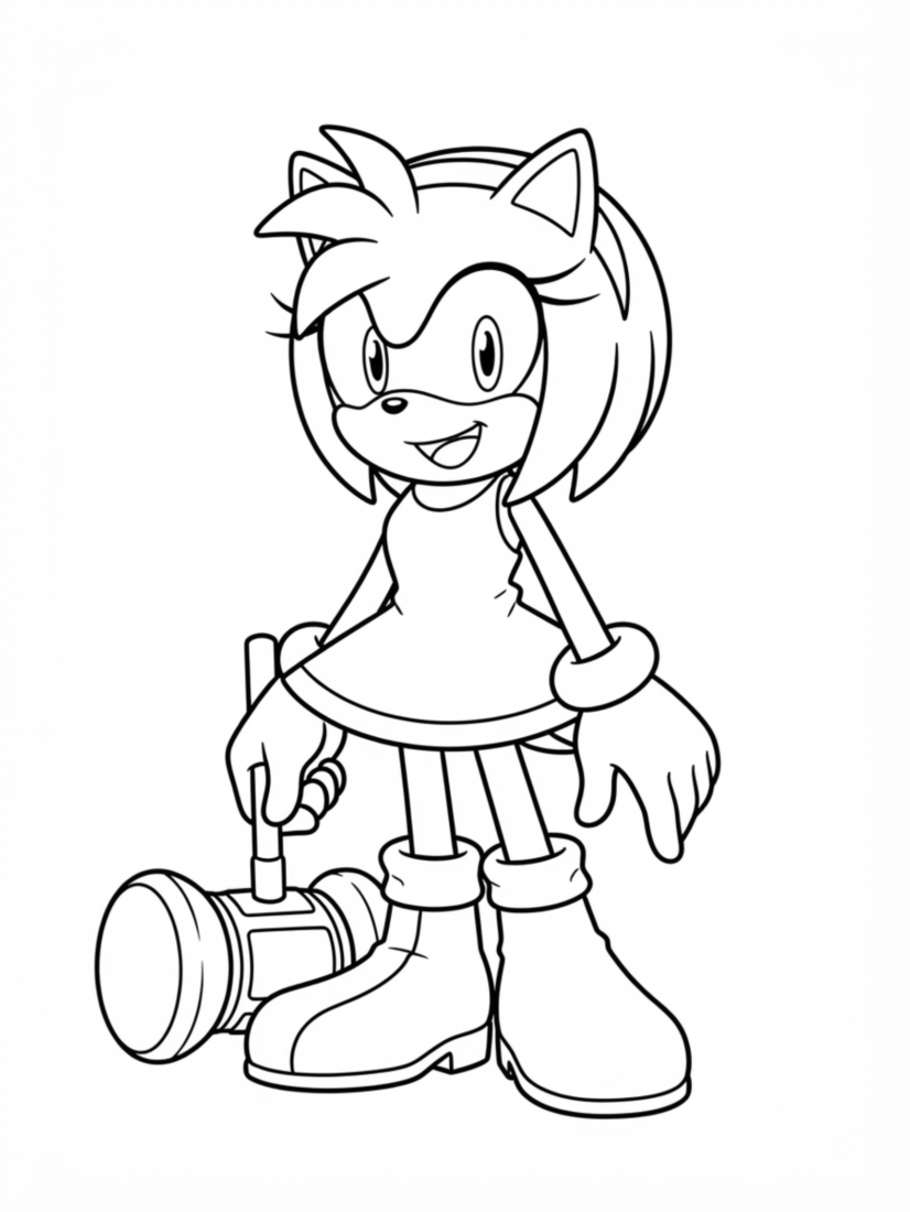 Amy Holding Piko Piko Hammer