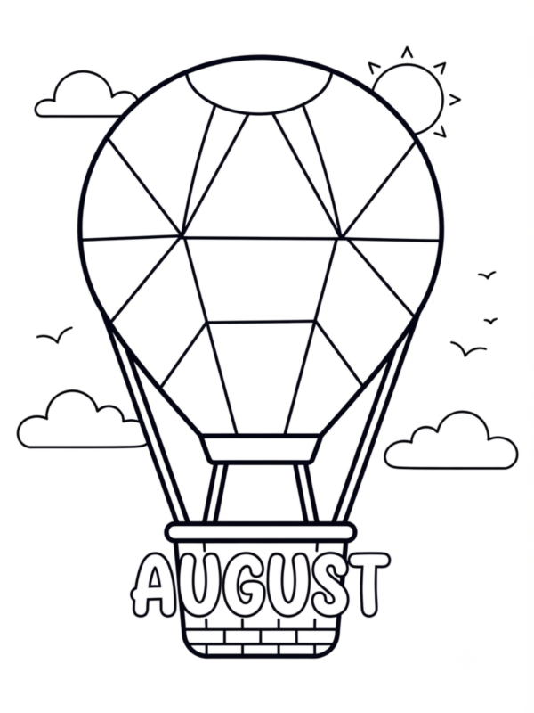 August Hot Air Balloon