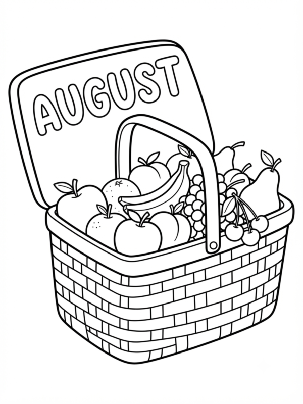 August Picnic Basket