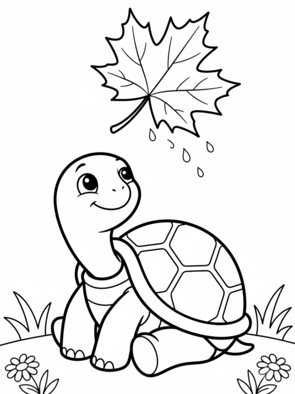 Autumn Leaf Turtle
