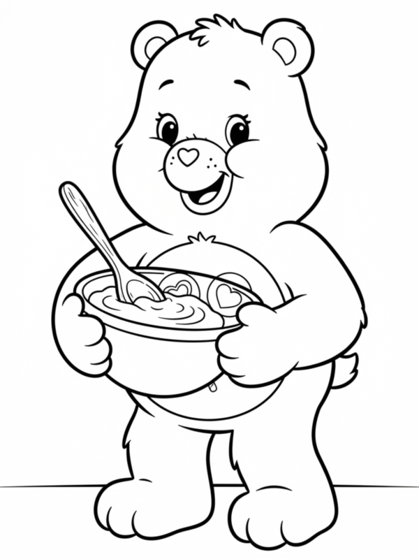 Baking with Share Bear