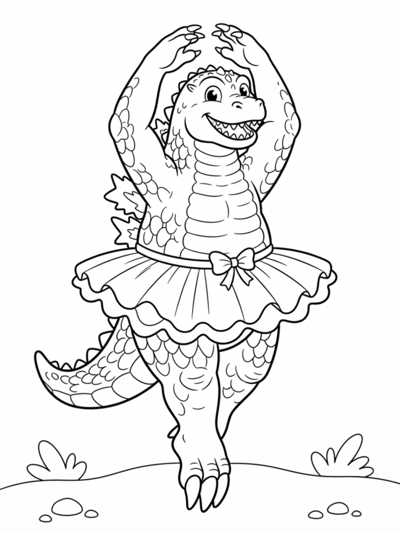 Ballet Godzilla