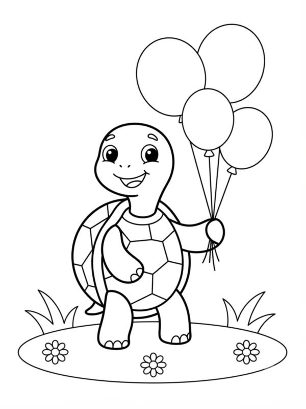 Balloon Bunch Turtle