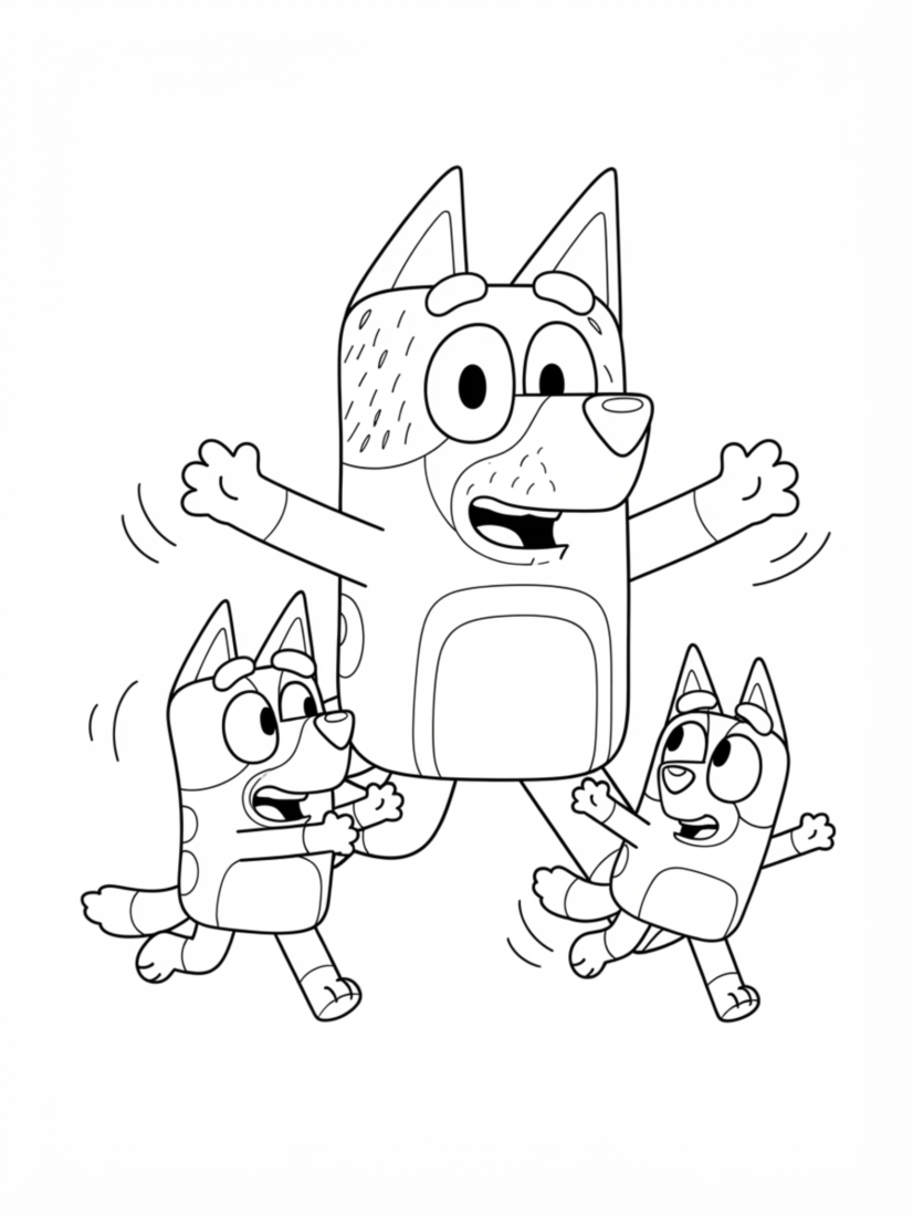Bandit Chasing the Kids