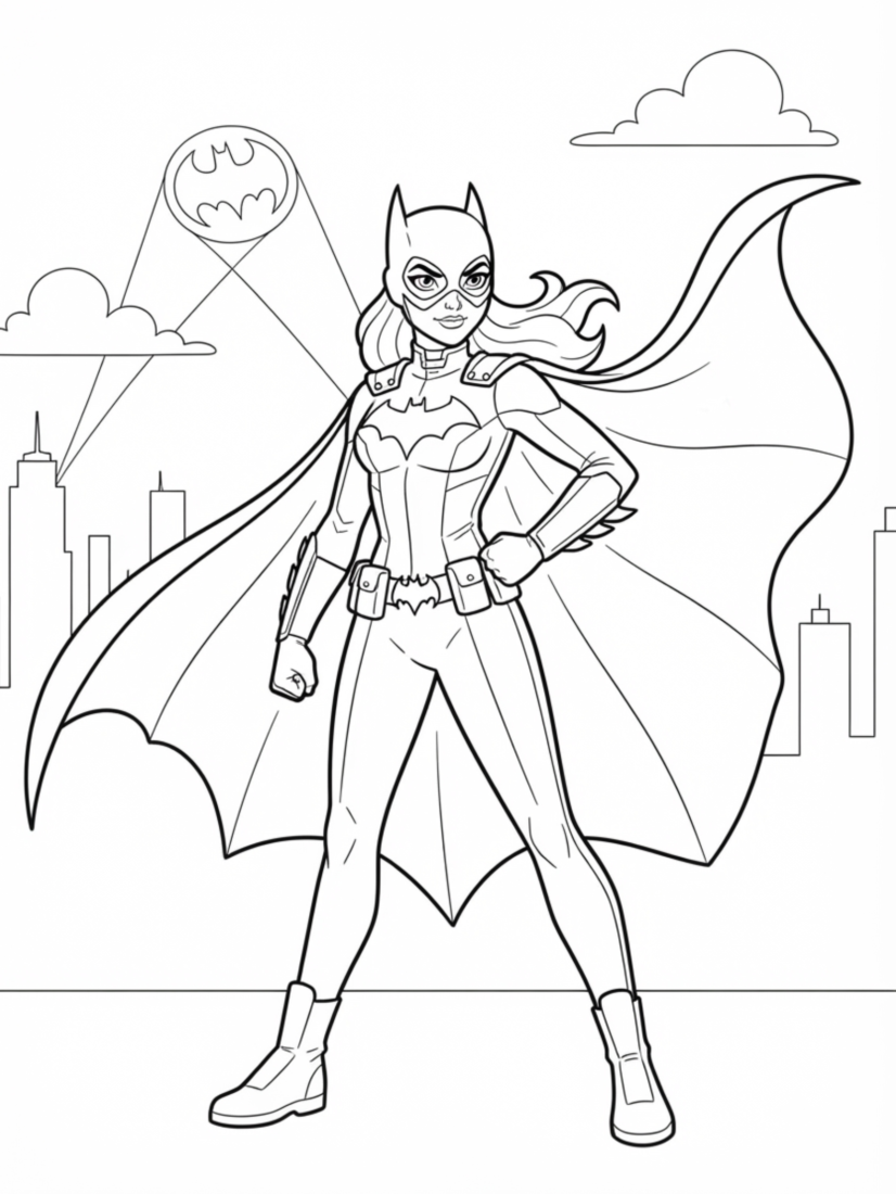 Batgirl Posed