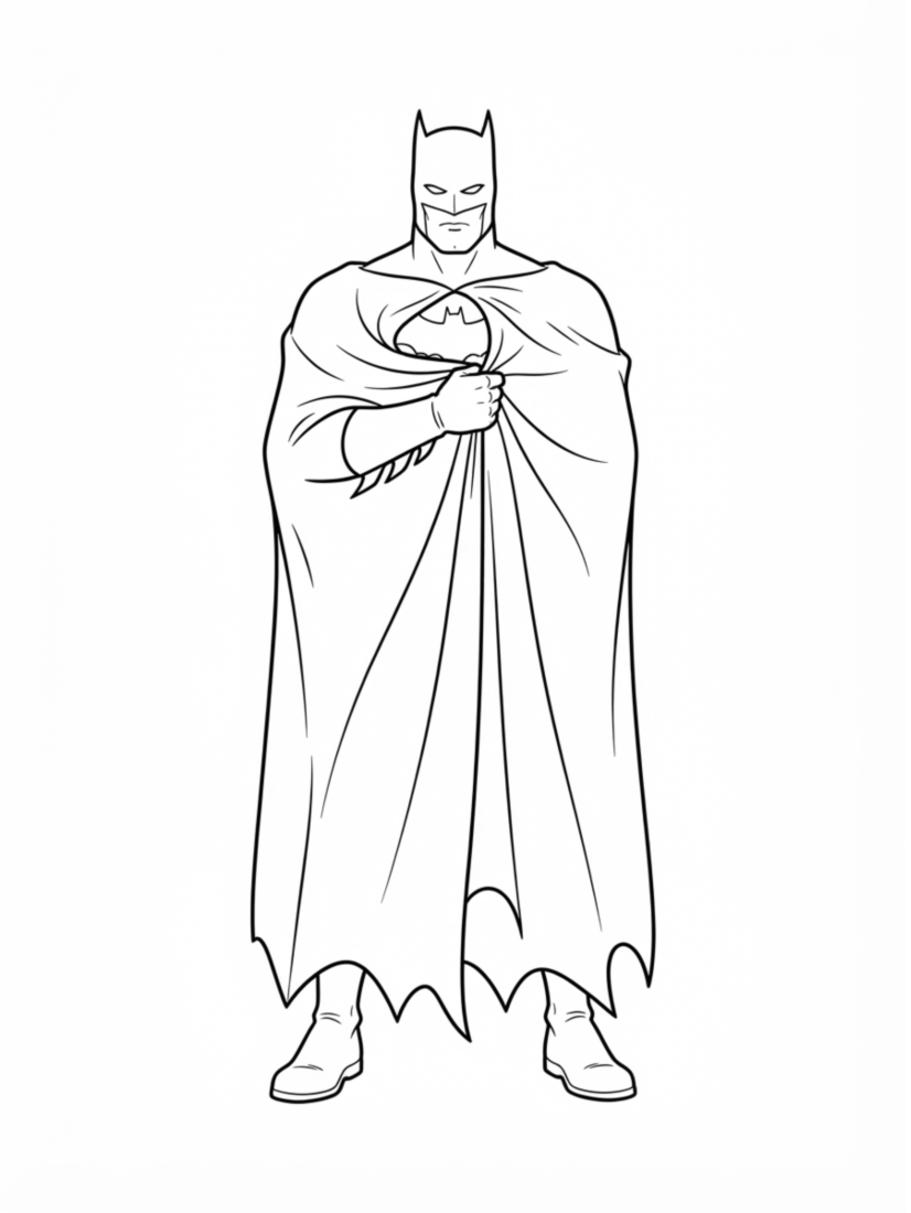 Batman’s Cape Wrap