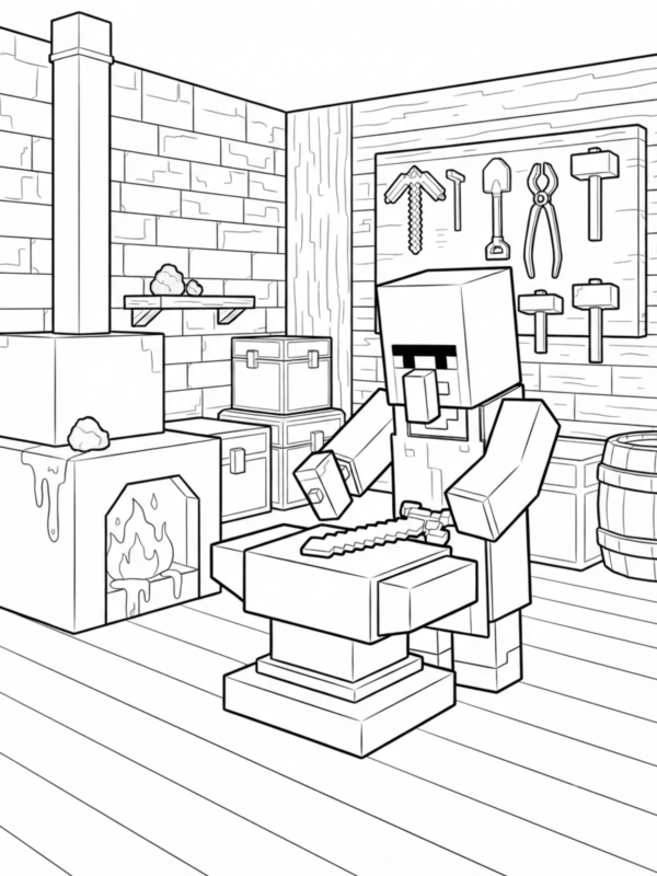 Blacksmith at Work