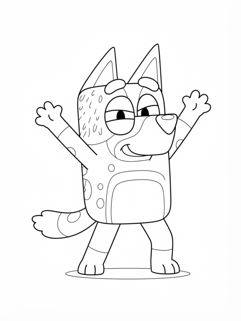 Bluey Dancing