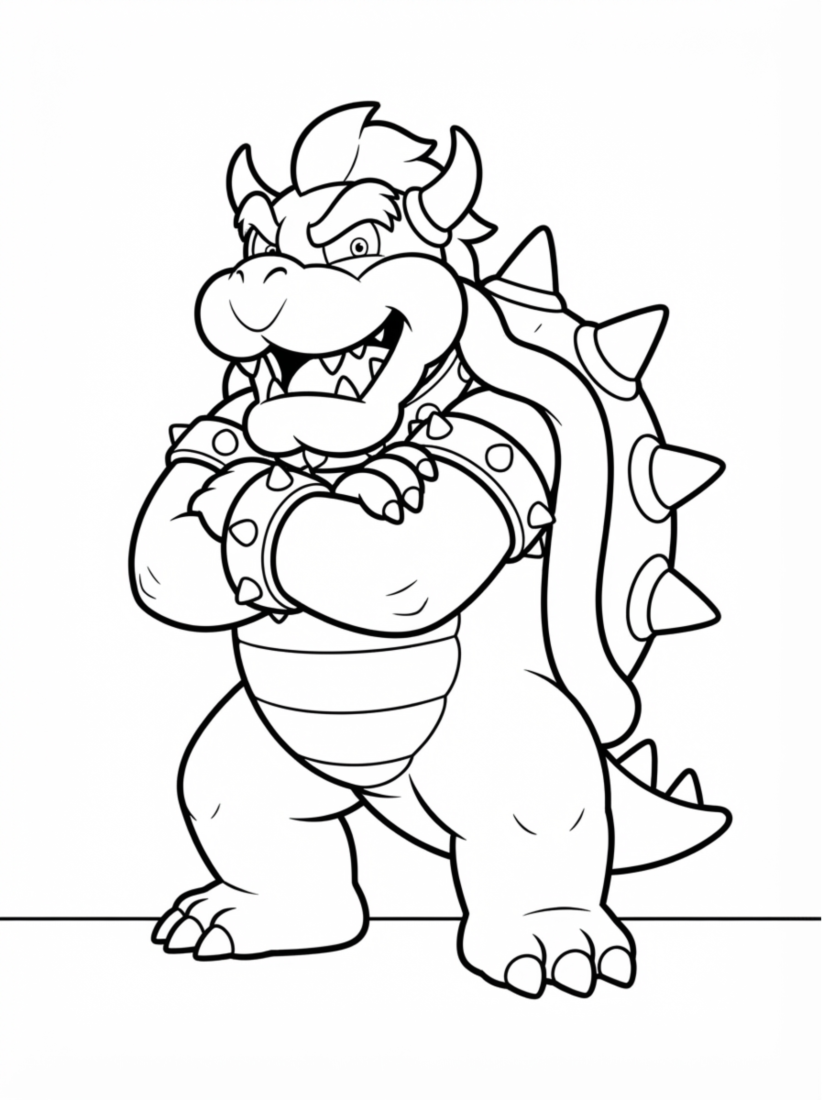 Bowser’s Stoic Stance
