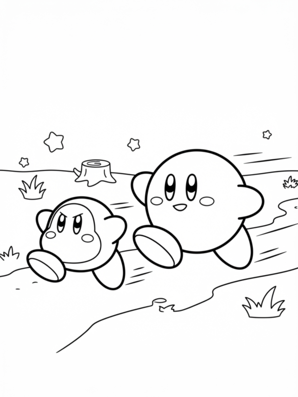 Chasing Waddle Dee