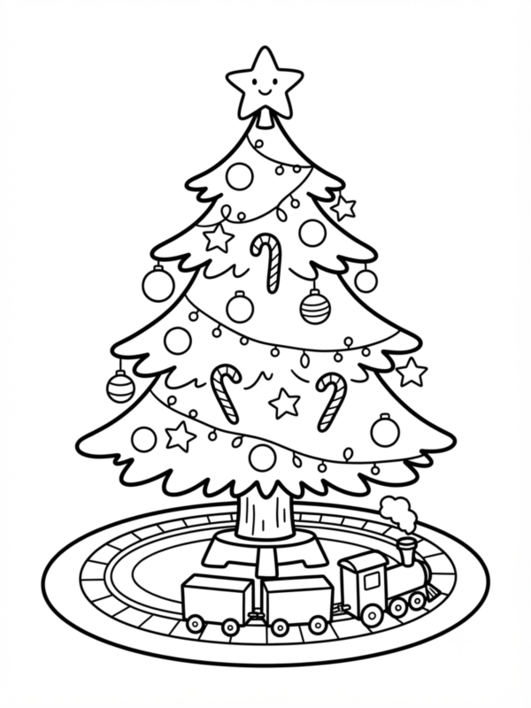 Classic Decorated Tree