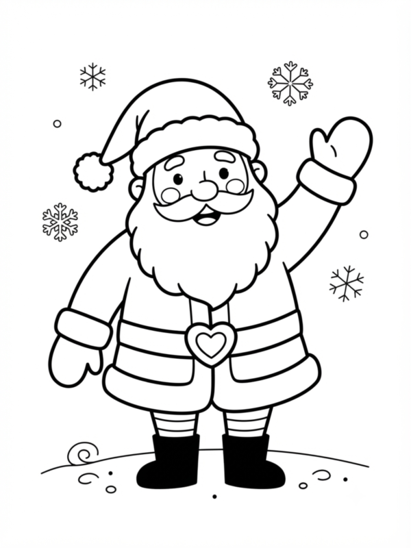 Classic Santa Portrai