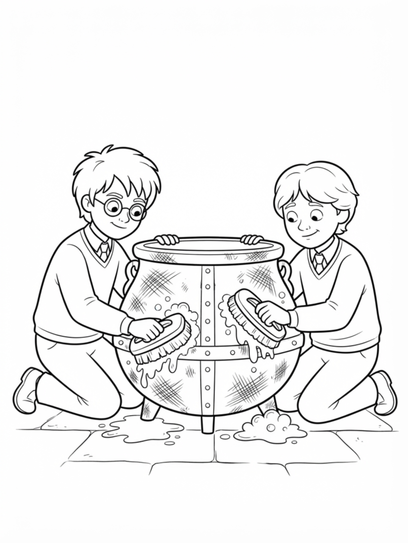 Cleaning Cauldrons