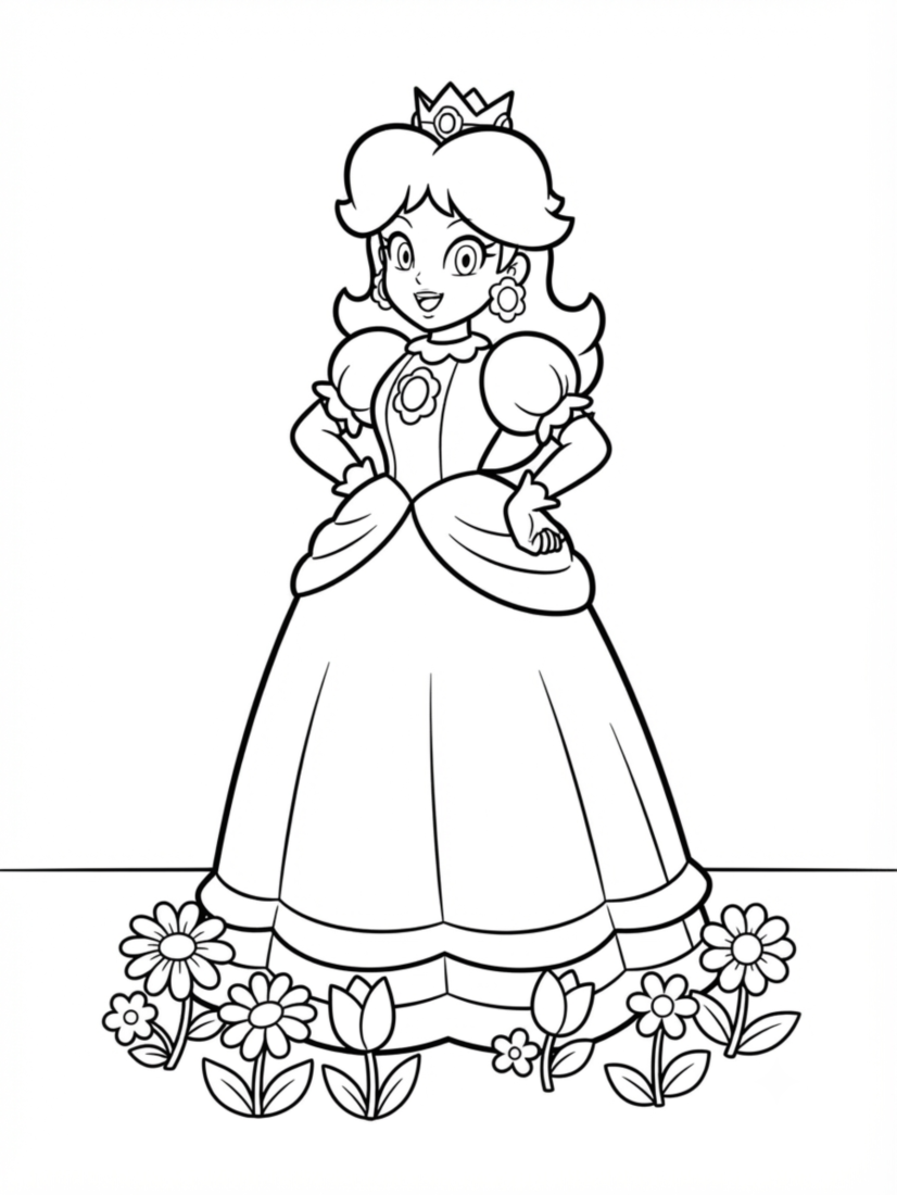 Daisy’s Cheerful Pose