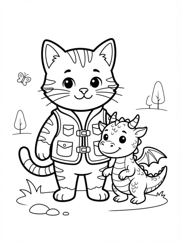 Dragon Trainer Cat