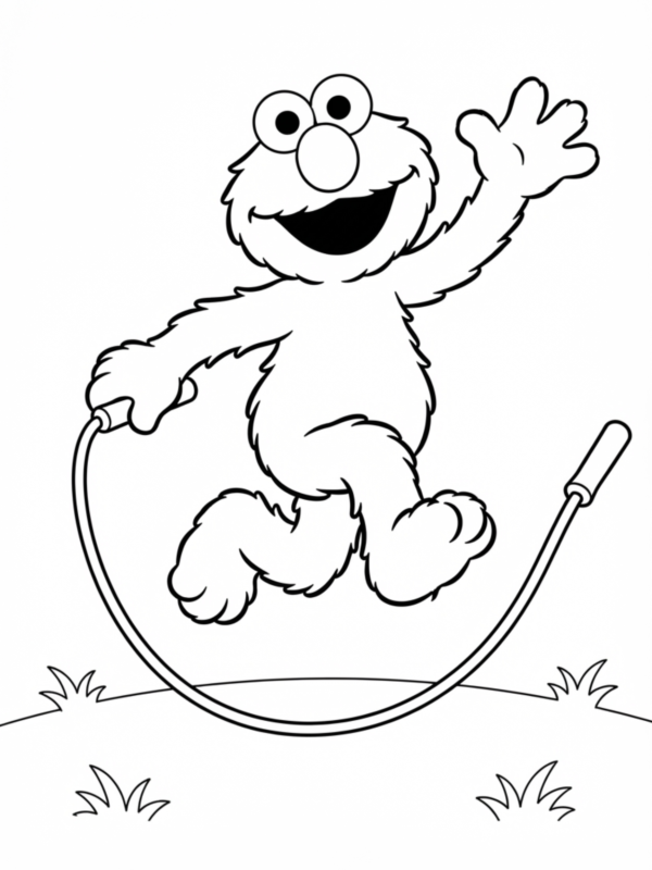 Elmo Skipping Rope