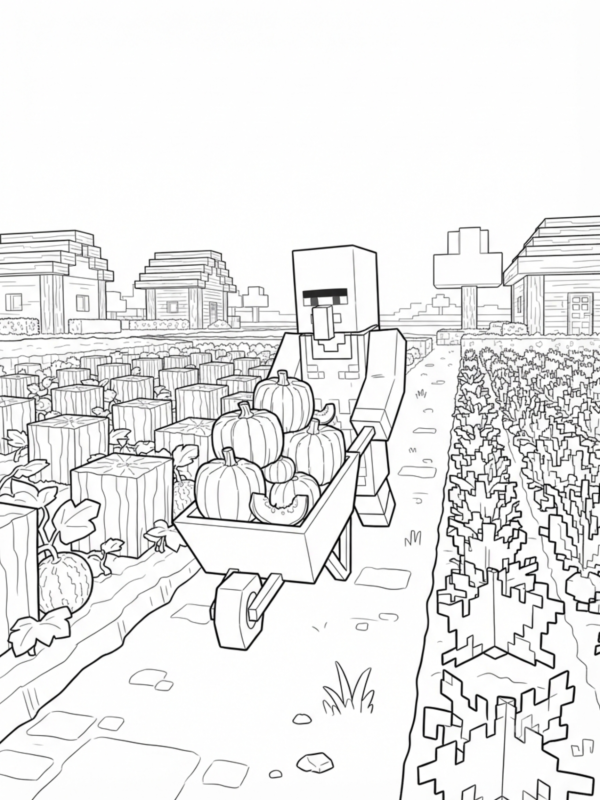 Farmer Villager's Big Harvest