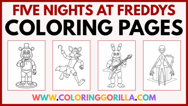 35+ Five Nights At Freddys Coloring Pages (Free Printable PDFs)