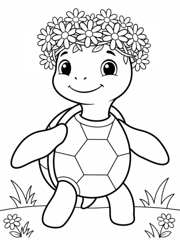 Flower Crown Turtle