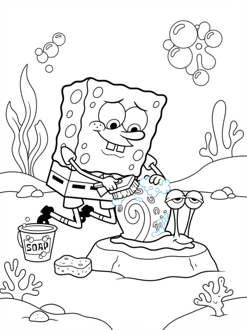 Gary the Snail’s Bath