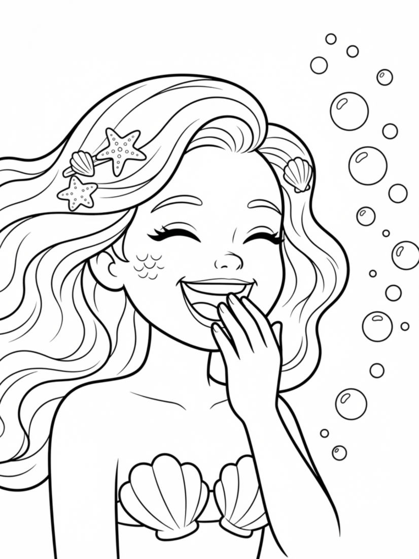 Giggling Mermaid