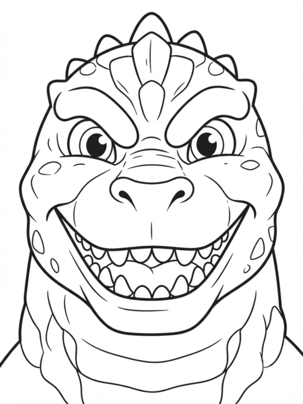 Godzilla’s Joyful Smile