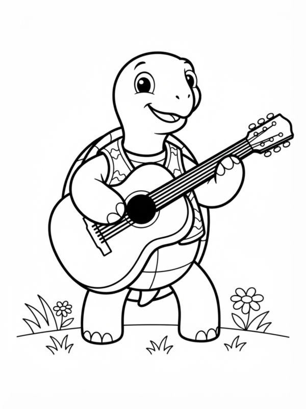 Guitar Turtle