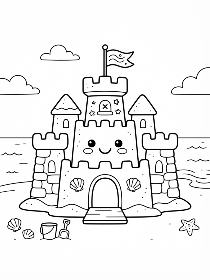 Happy Sandcastle