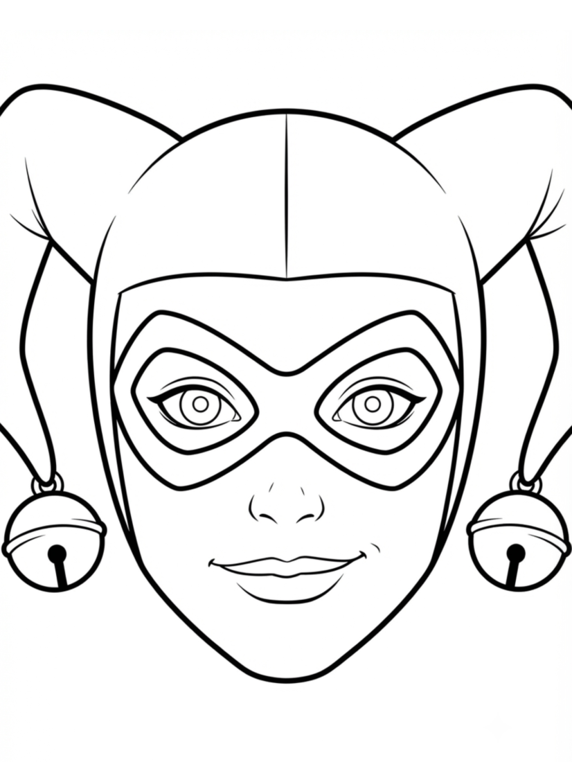 Harley Quinn’s Mask