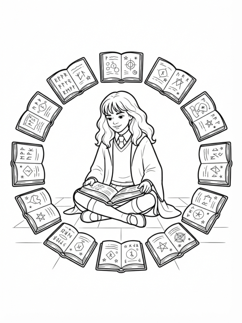 Hermione and the Book