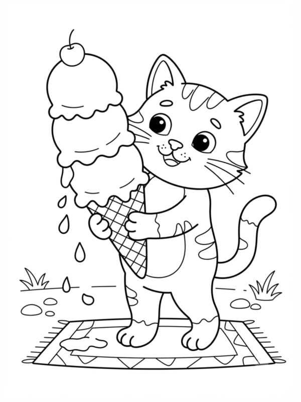 Ice Cream Cat