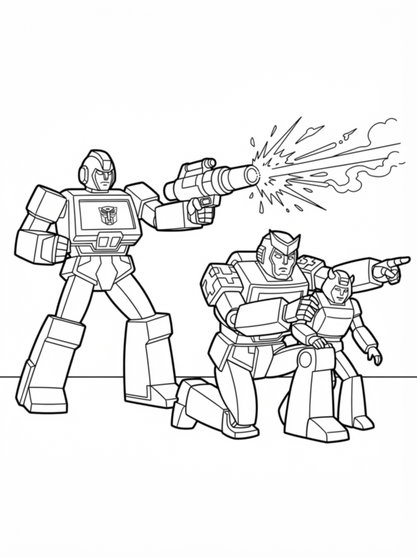Starscream and Thundercracker Flying Formation
