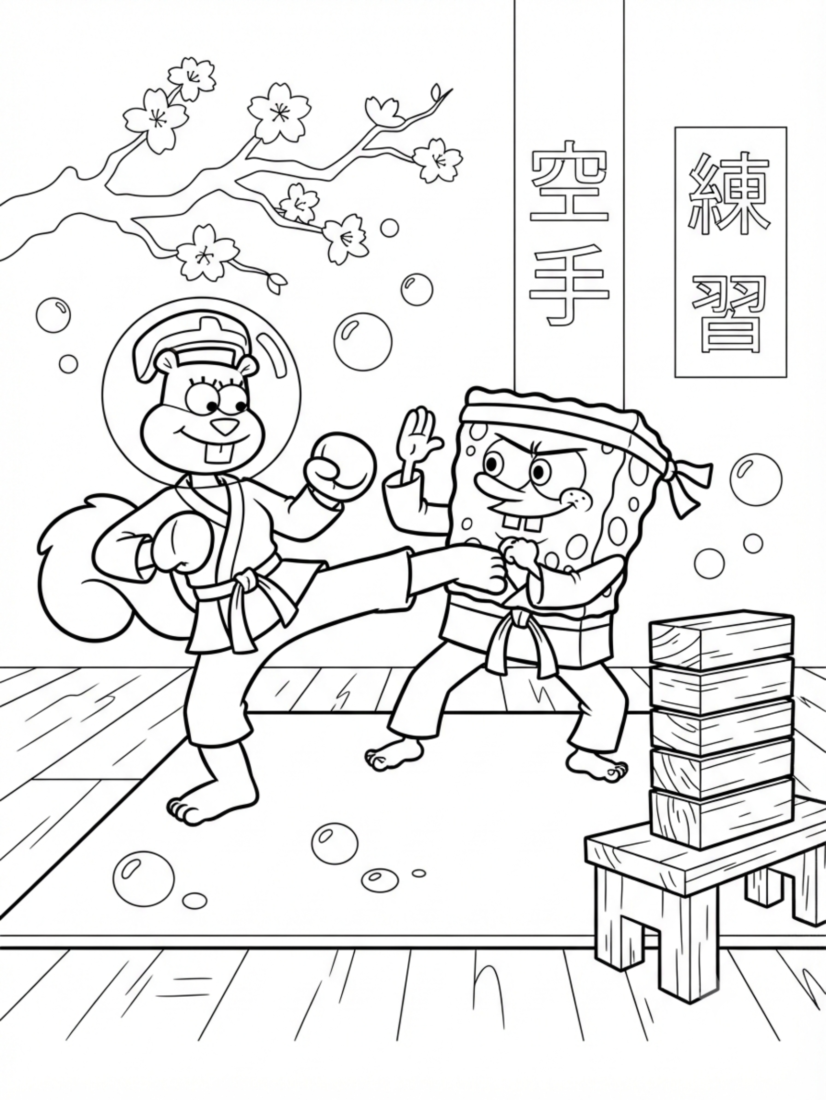Karate Practice