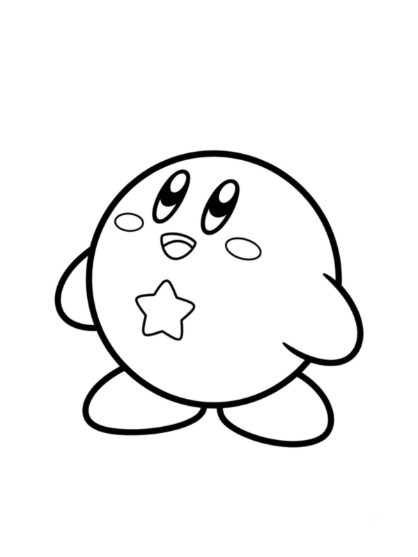 Kirby Looking Up
