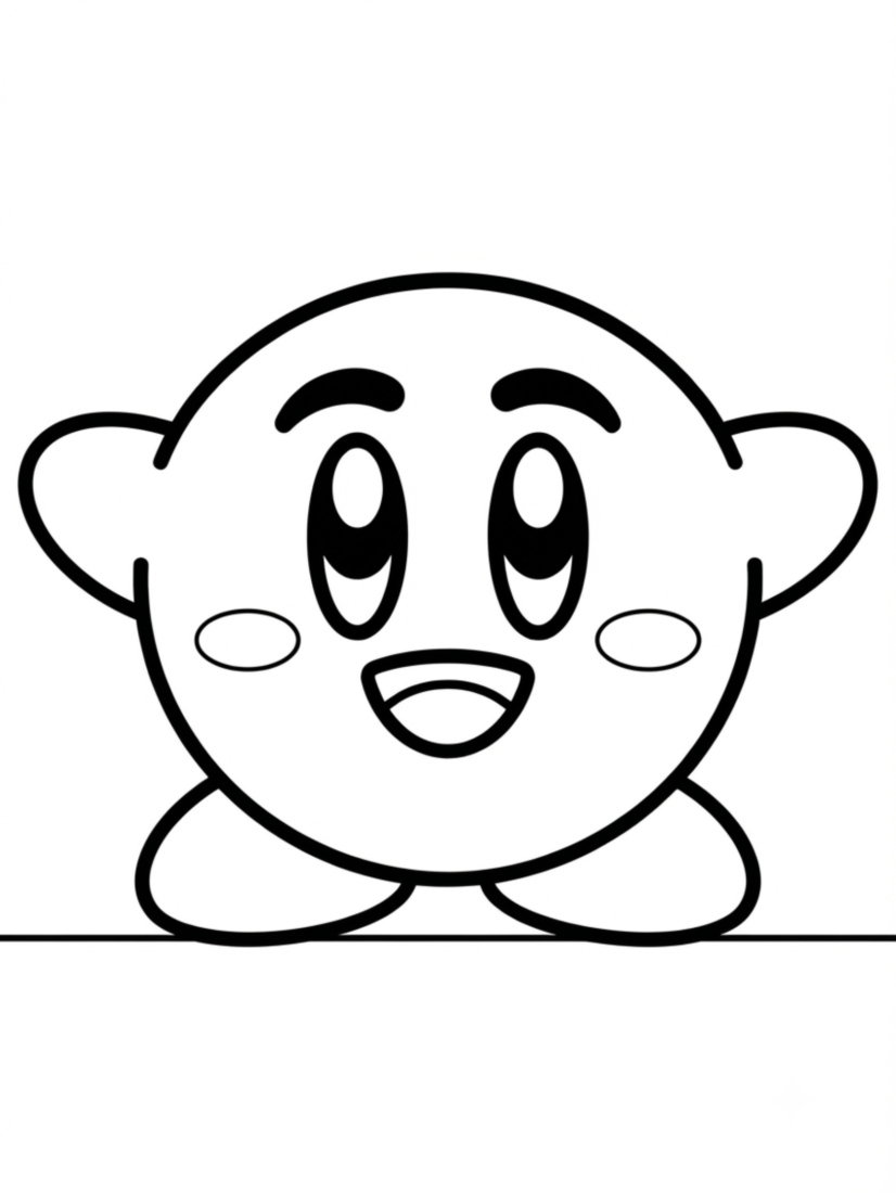Standing Kirby