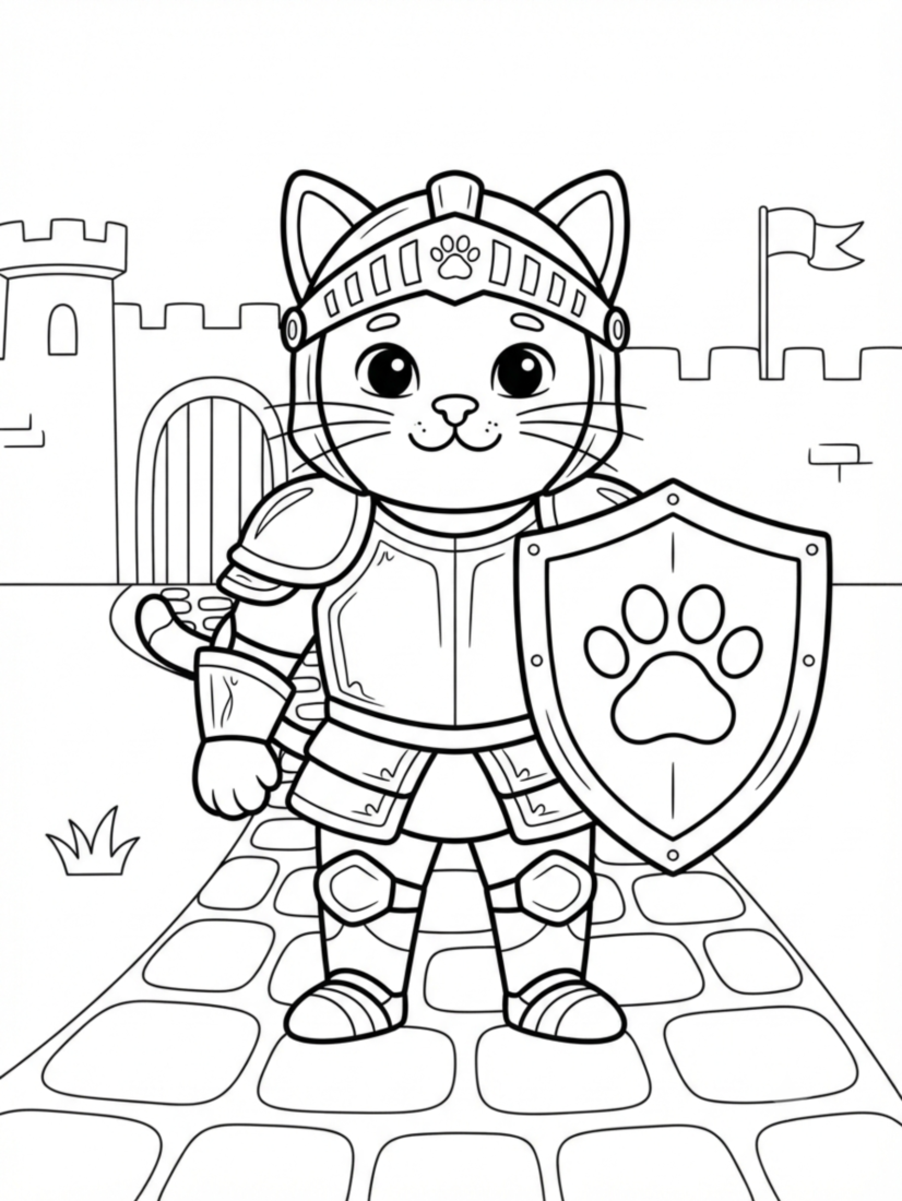 Knight Cat