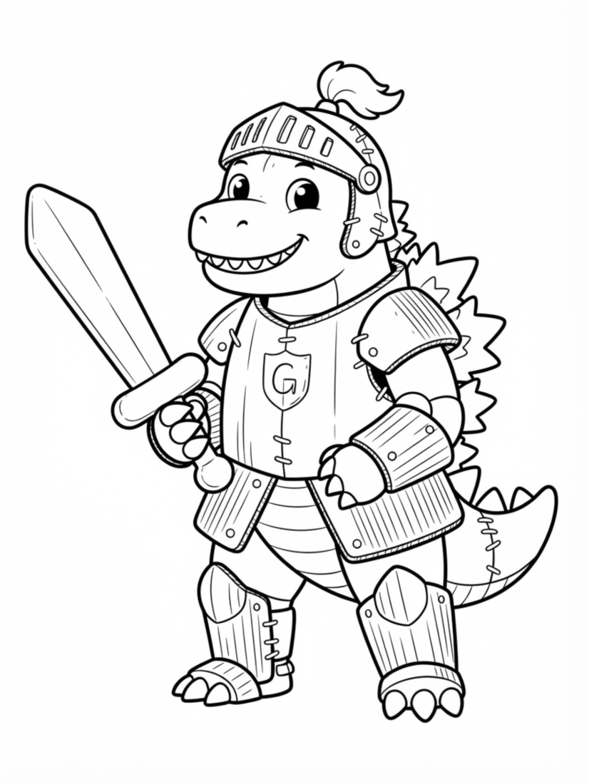 Knight Godzilla