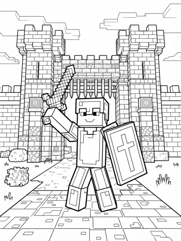 Knight in Diamond Armor