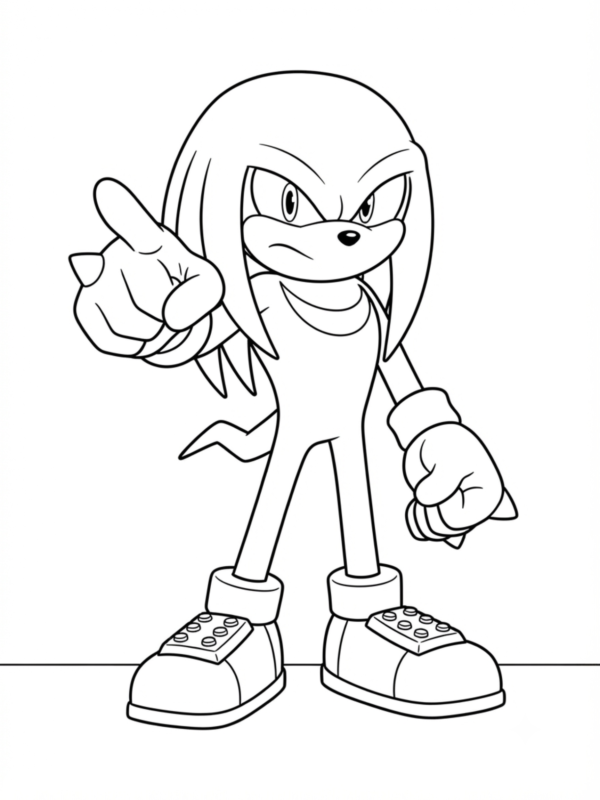Knuckles Pointing