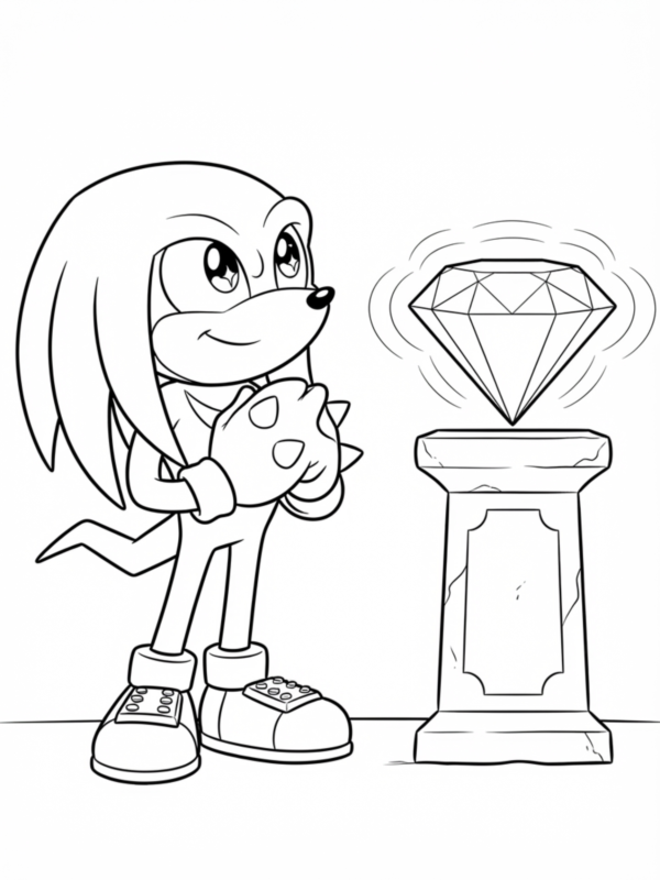 Knuckles and the Master Emerald