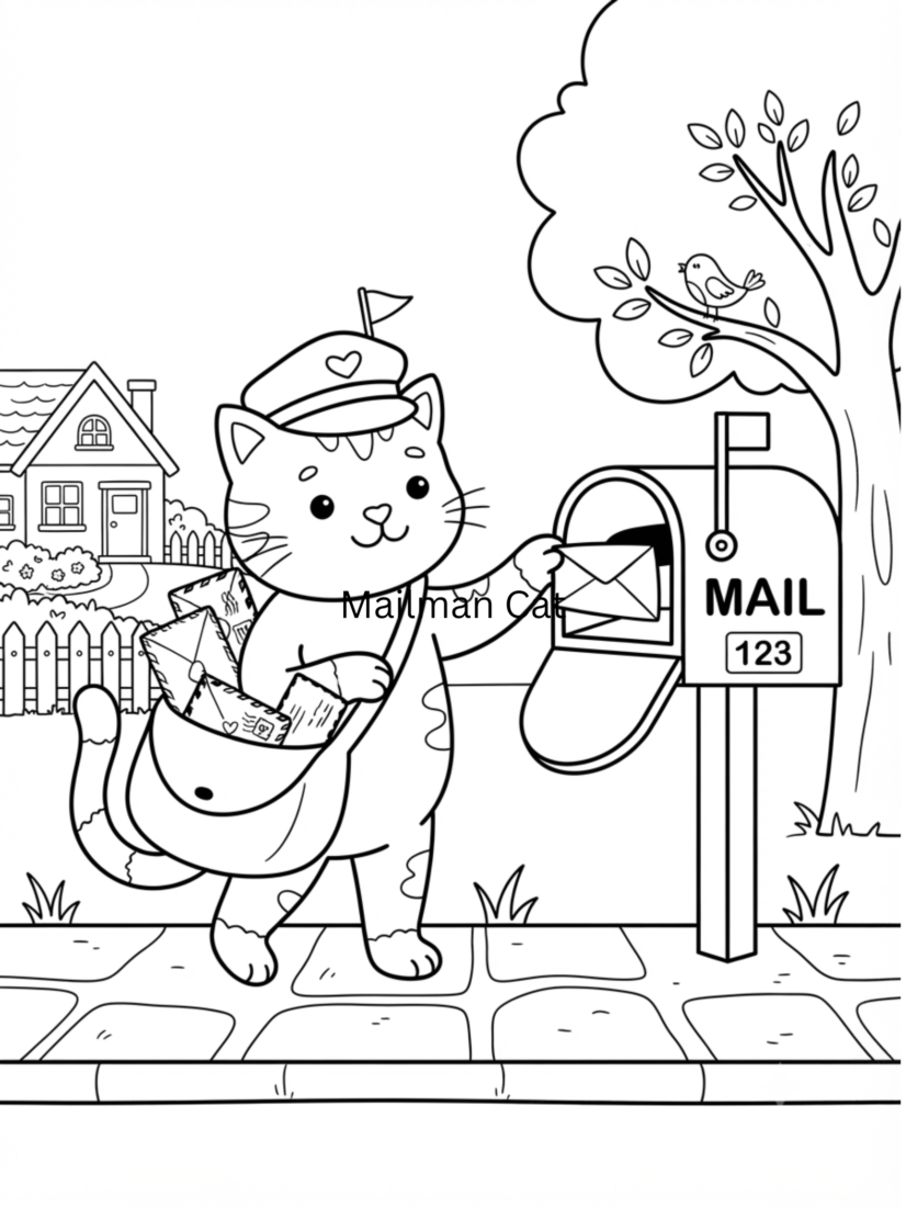 Mailman Cat
