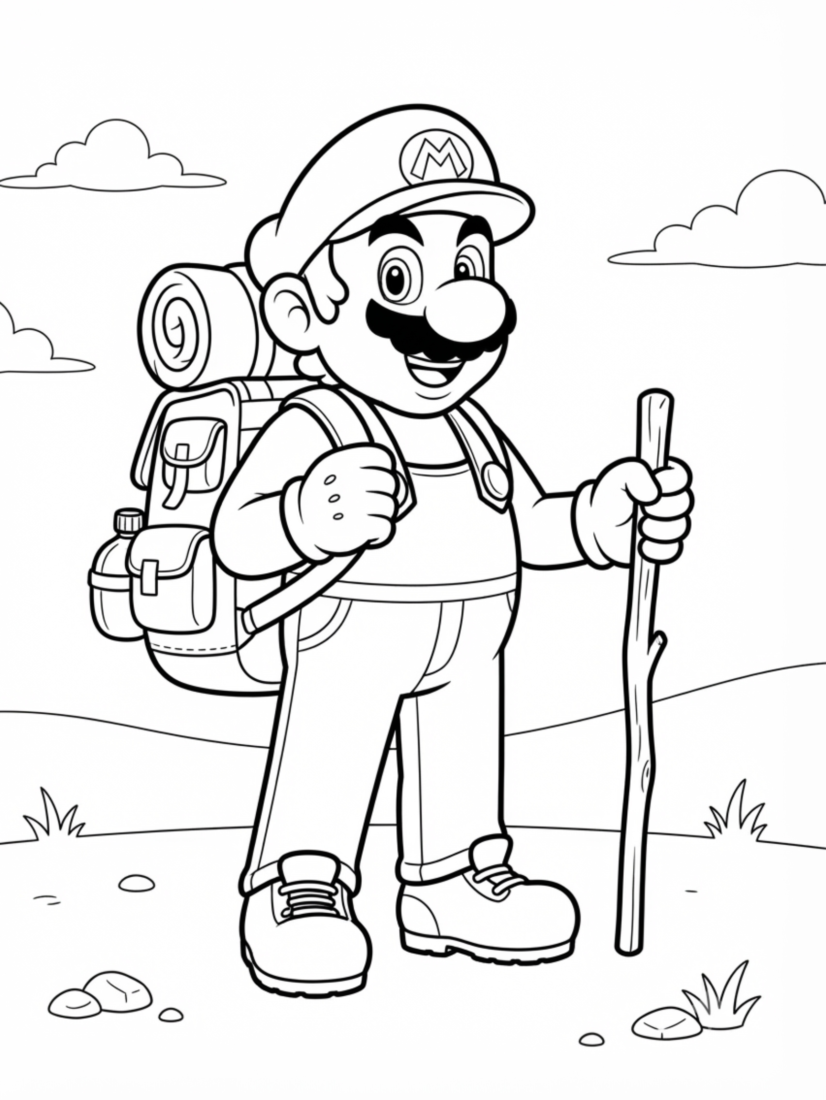 Mario’s Backpack