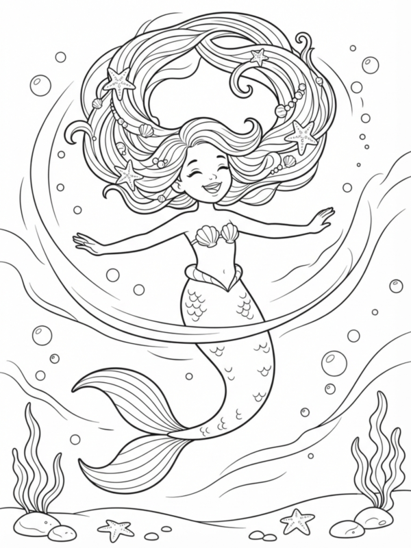 Mermaid Twirl