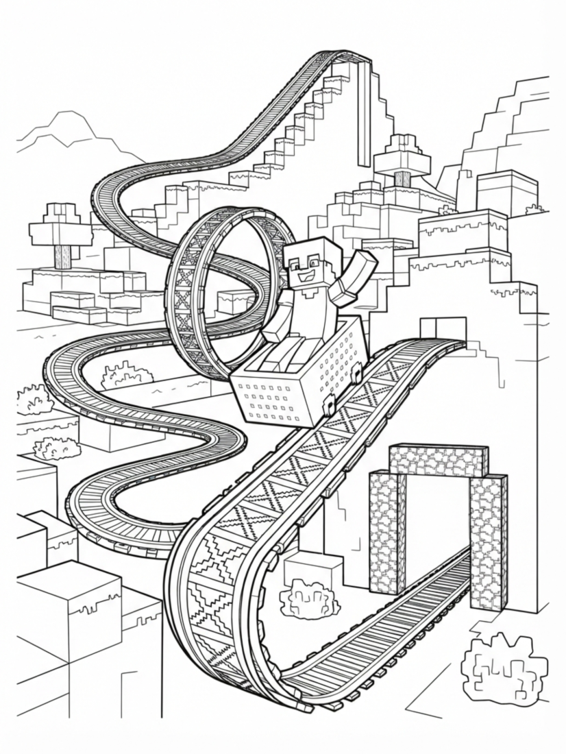 Minecart Roller Coaster