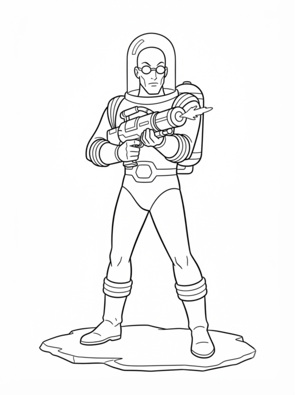 Mr. Freeze’s Ice Beam