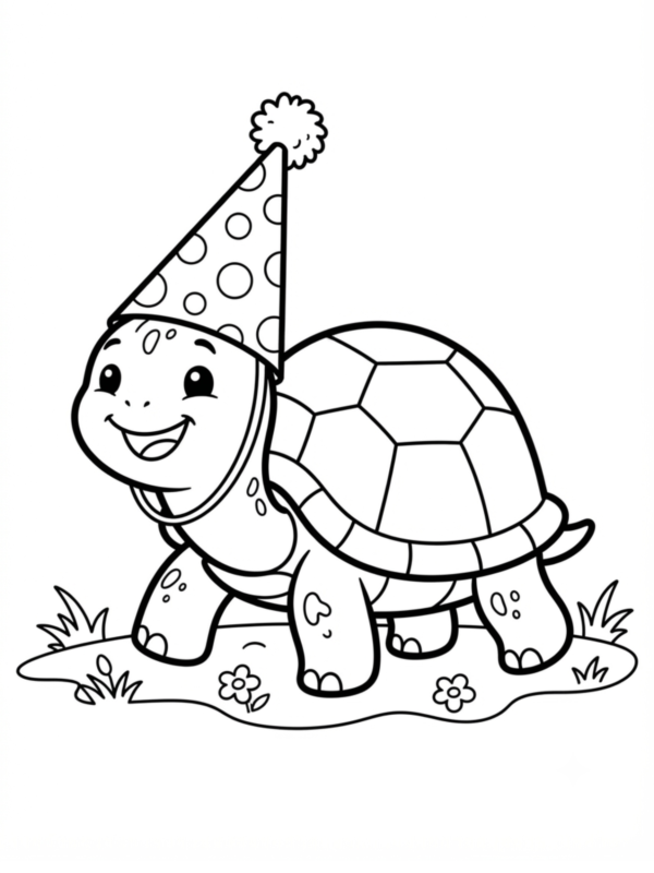 Party Hat Turtle