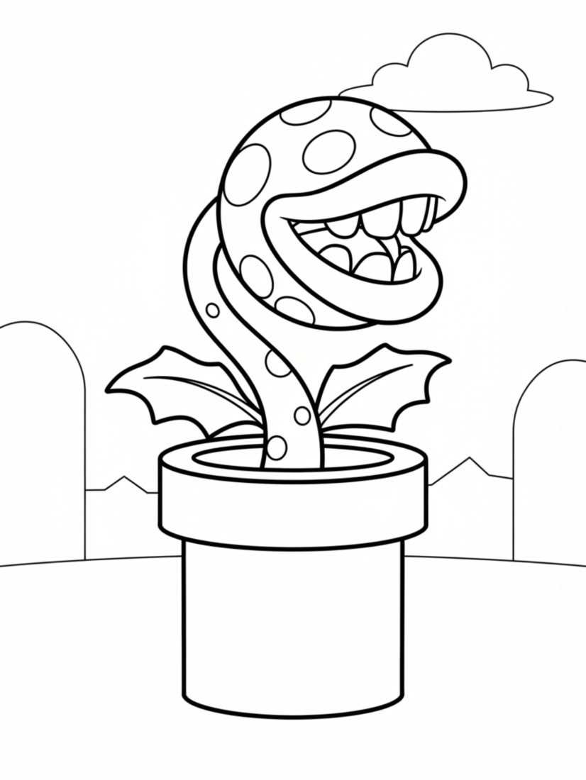 Piranha Plant Pot